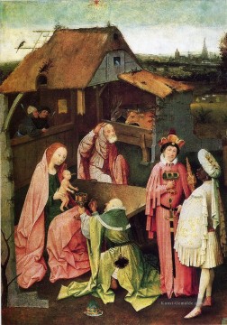  bosch Ölgemälde - Dreikönigsfest Hieronymus Bosch